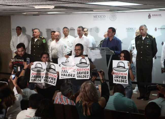 periodistas osorios chong Javier Valdez