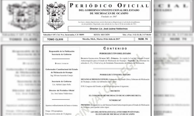 Michoacan-periodico-oficial-anticorrupcion