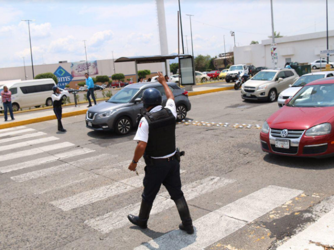 Policia transito Morelia