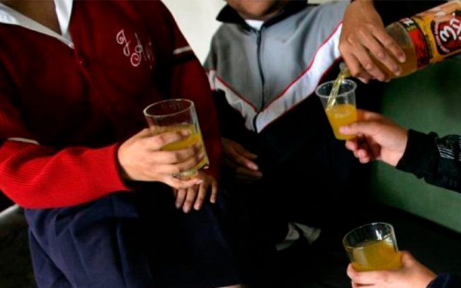 Alcohol-Menores