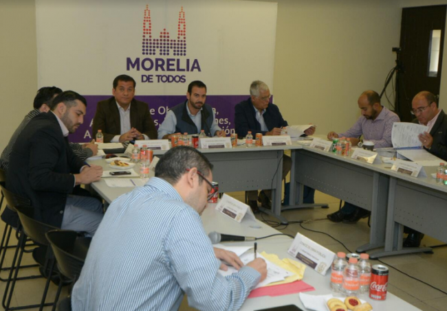 De forma transparente y abierta, sesiona Comité de Obras Públicas de Morelia