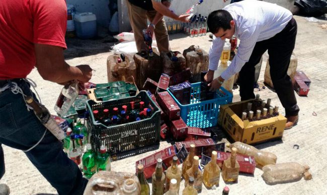 botellas-alcohol-reciclaje