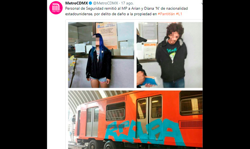 estadounidenses-grafitear-vagón-metro-Ciudad-de-México