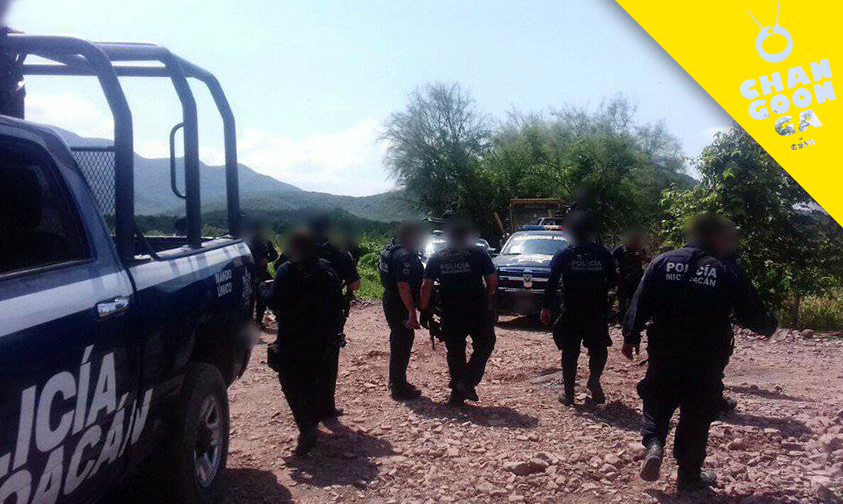 Apatzingán-gatilleros-balazos-policías-Michoacán