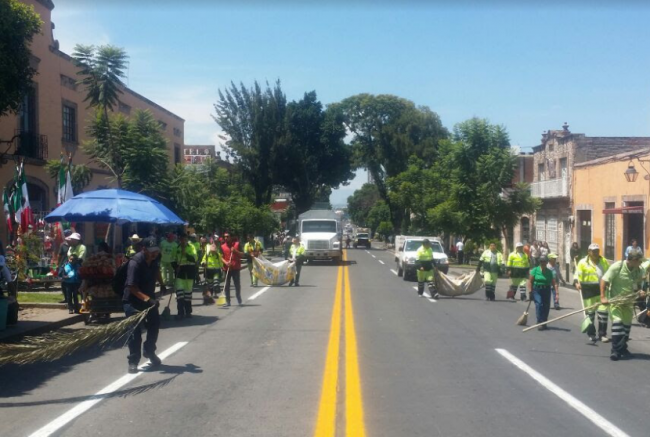 Brigadas de limpieza intensifican trabajos durante las Fiestas Patrias