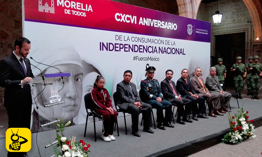 #FuerzaMéxico-aniversario-consumación-independencia-Morelia