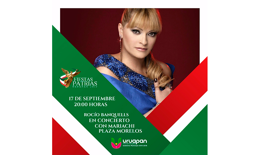 Rocío-Banquells-concierto-fiestas-patrias-Uruapan