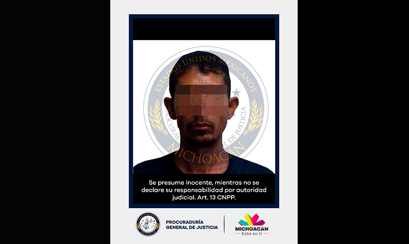decapitar-detener-delincuente-Angamacutiro-PGJE-Michoacán