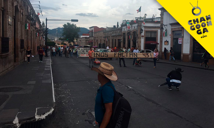 marcha-43-Ayotzinapa-Morelia