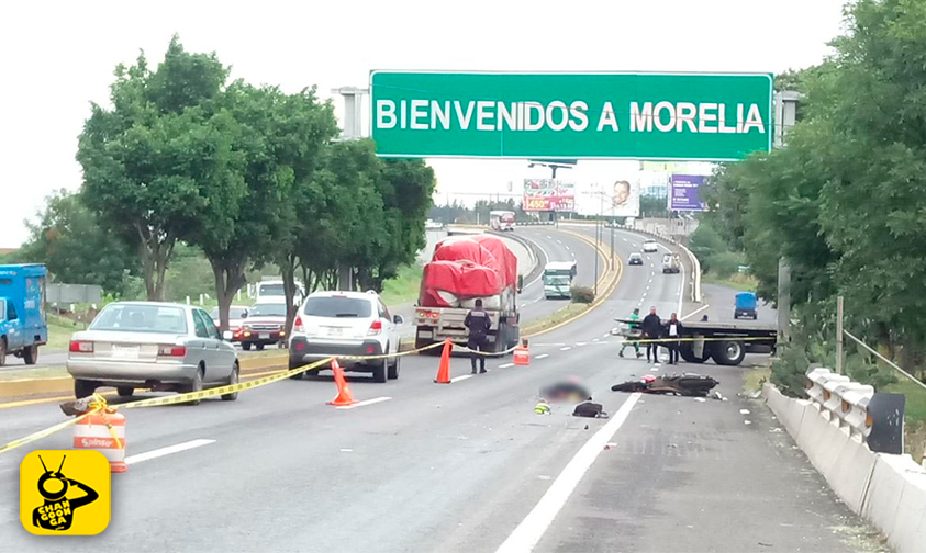 motociclista-muerto-Morelia-Páztcuaro