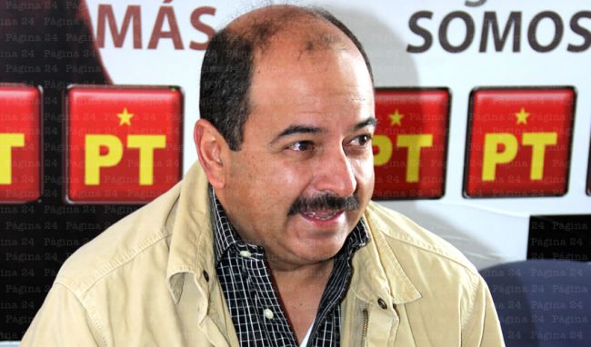 Héctor Quiroz García-dirigente PT-Aguascalientes