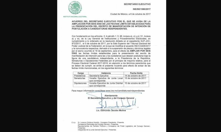 INE-amplia-plazo-registro-independiente-México-2018