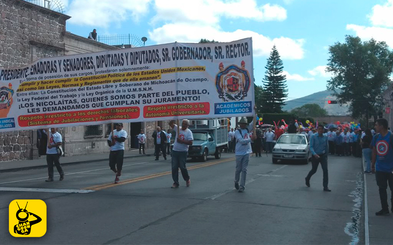 SUEUM-manifestación-Morelia