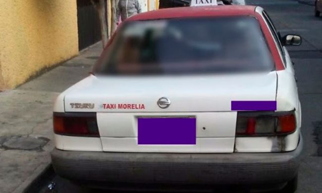 Taxi-Morelia-robado