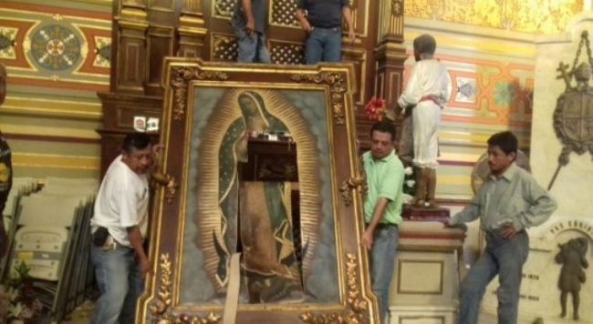 Virgen de Guadalupe Catedral de Tampico