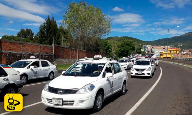 manifestacion-taxistas-Morelia-5