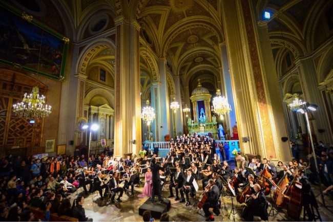 Lleno total en el concierto de Noche de Muertos de la Osidem en Morelia Secum