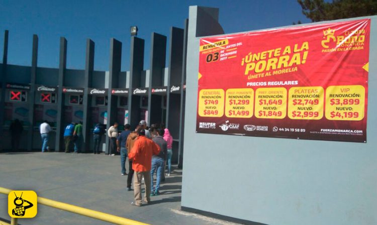 taquilla-estadio-Morelos-Morelia-Monarcas