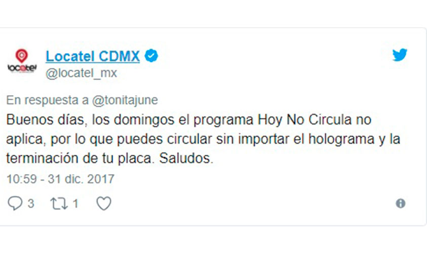Cdmx Hoy No Circula Domingo 31 De Diciembre Changoonga Com