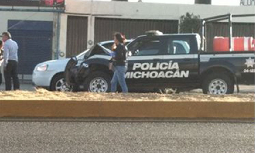 accidente-Policía-Michoacán