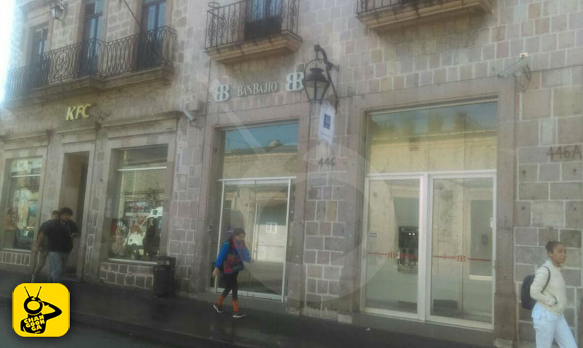 ¡OMG! Asaltan BanBajío En Pleno Centro Histórico De Morelia ...