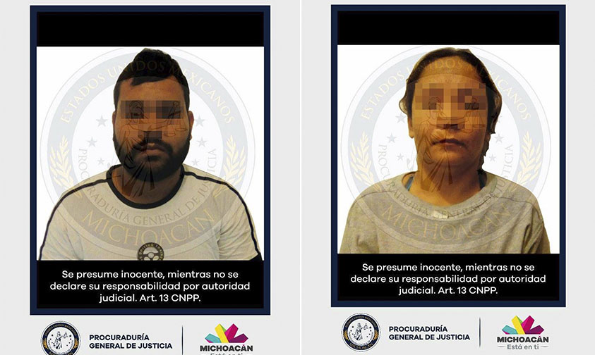 pareja secuestradores Lázaro Cárdenas