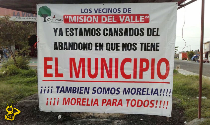 Vecinos Mision del Valle seguridad