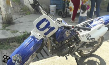 accidente muchachos moto