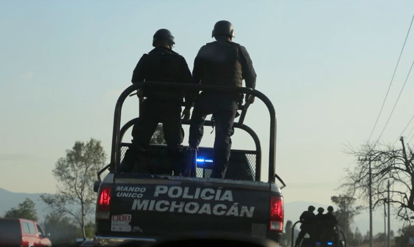 patrulla Policia Michoacan