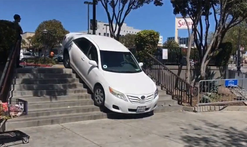 uber escaleras San Francisco