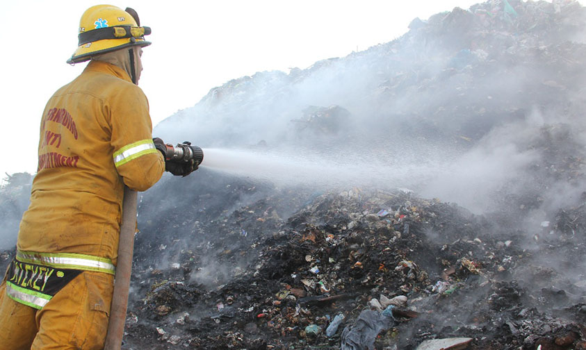 incendio basurero Uruapan