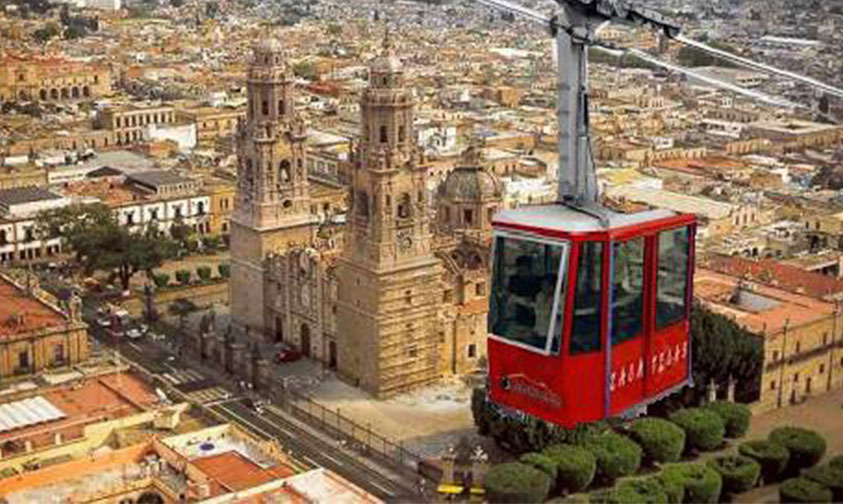 teleférico Morelia atractivo turístico