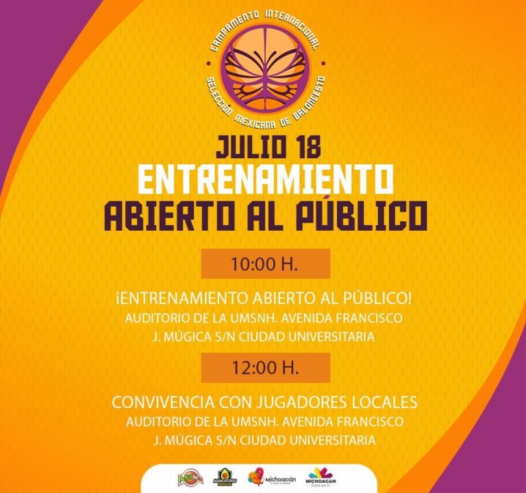 Entrenamiento De La Selección Mexicana De Basquetbol En Morelia Será