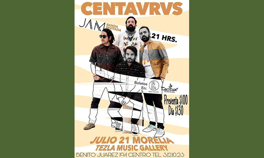 Centavrvs Jam concierto Morelia