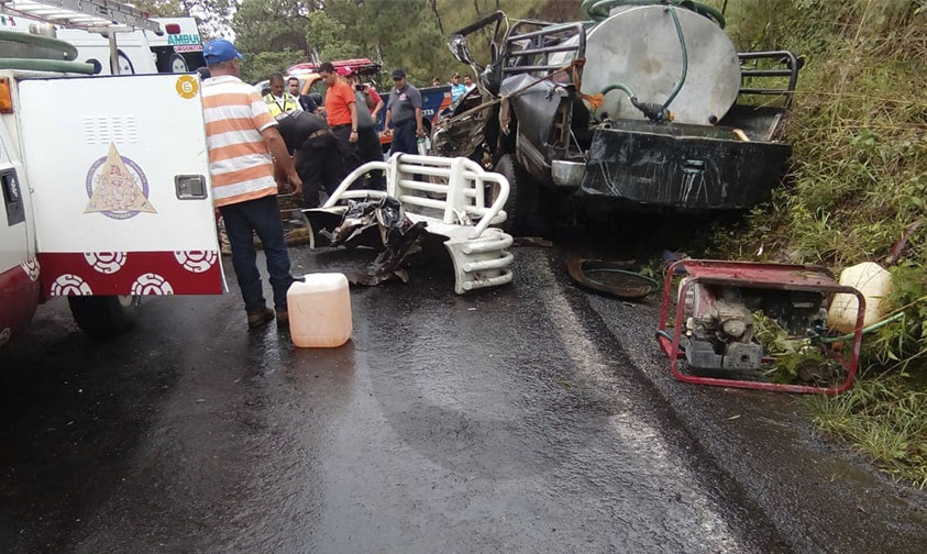 conductor accidente Peribán