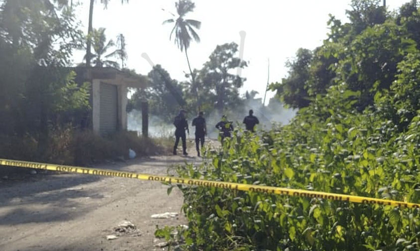 hombres balazos Lázaro Cárdenas Michoacán