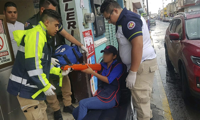 mujer accidente molino Zamora