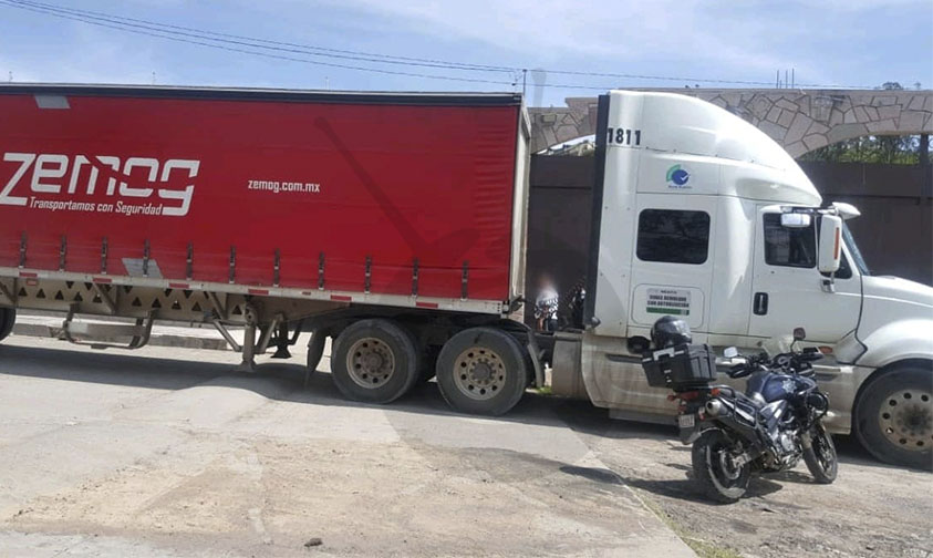 tráiler cerveza Morelia