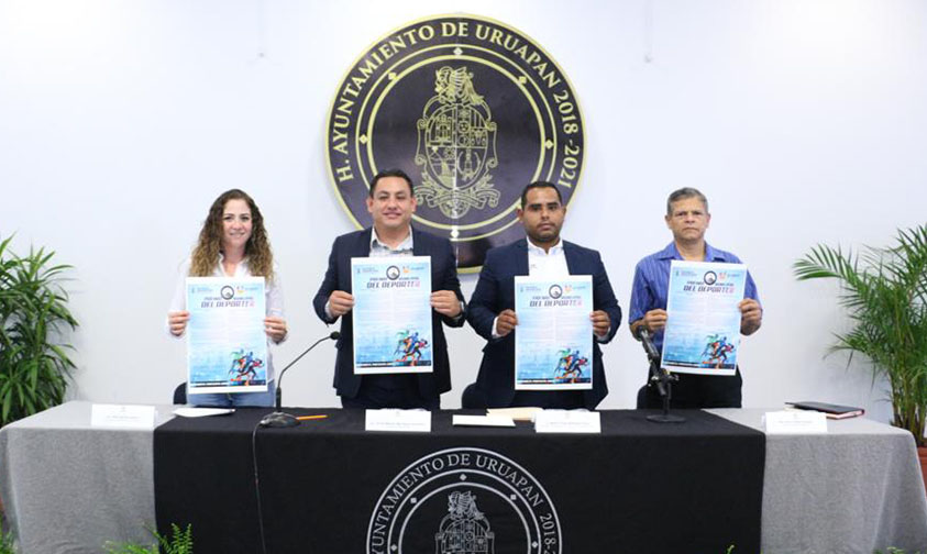#Uruapan Presentan Convocatoria Del Premio Municipal Del Deporte 2018