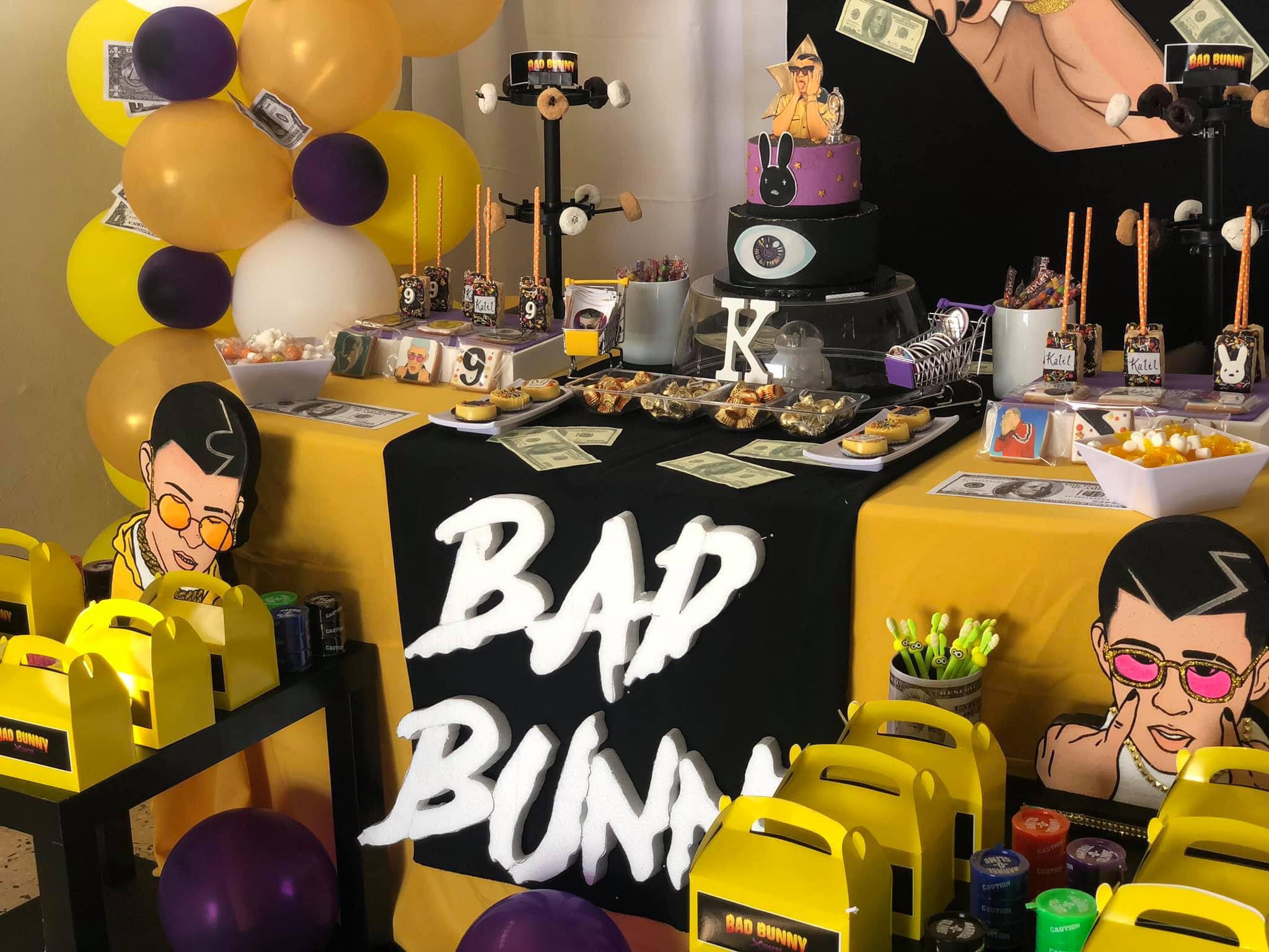 #WTF Morrito Festeja Cumpleaños Con Fiesta Temática De Bad Bunny