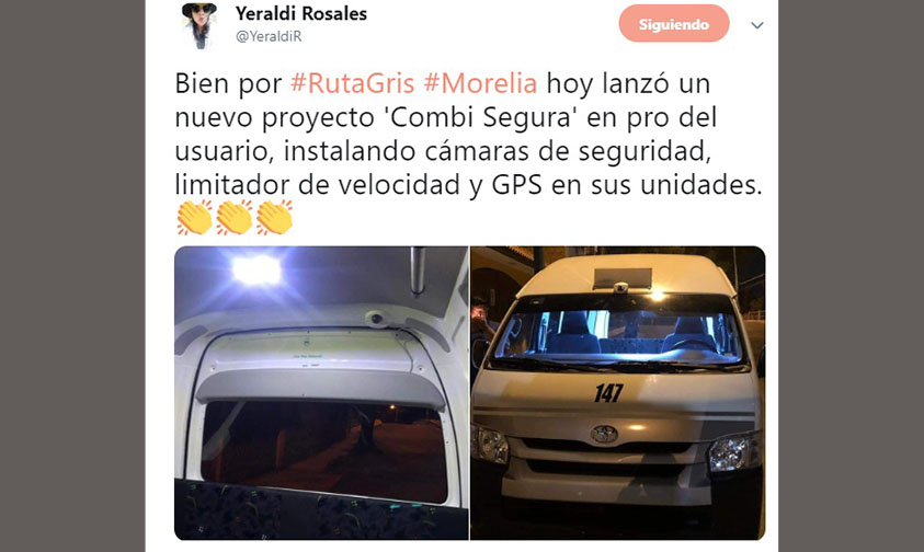 Cámaras Ruta Gris Morelia Seguridad