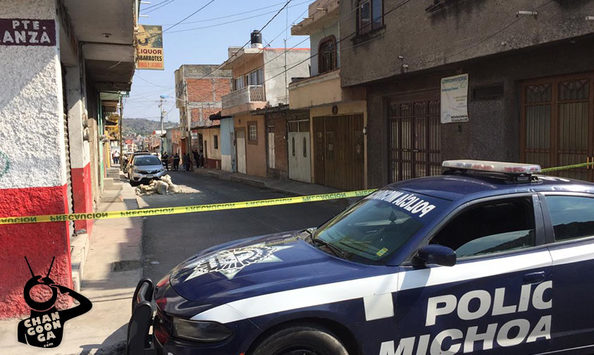 Rubén ahorcado Zacapu Michoacán