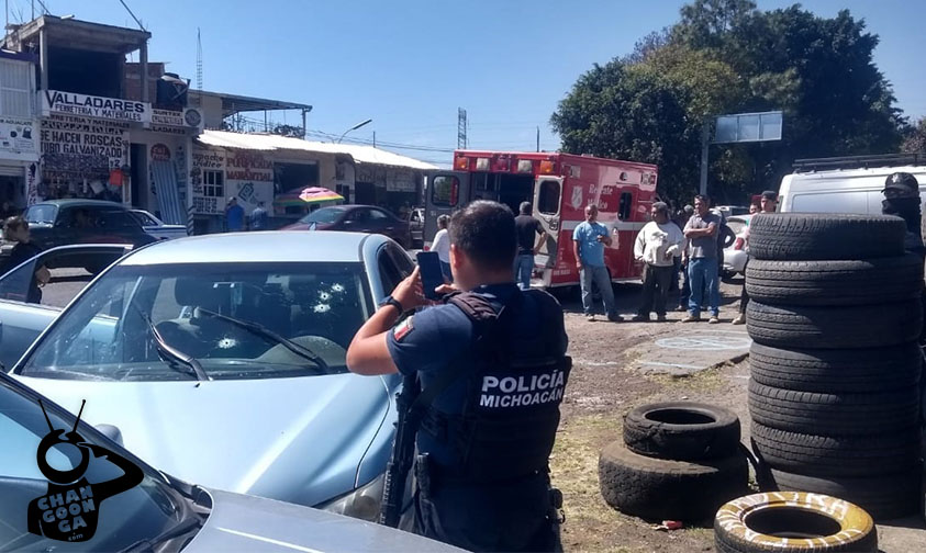 empleado cfe Uruapan balazos