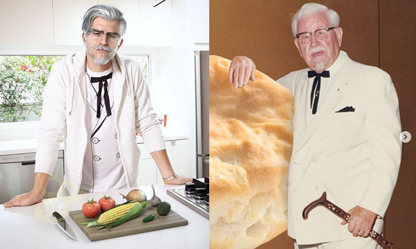 KFC Le Hace Cambio De Look A Coronel Y Se Ve 100 Años Más Joven