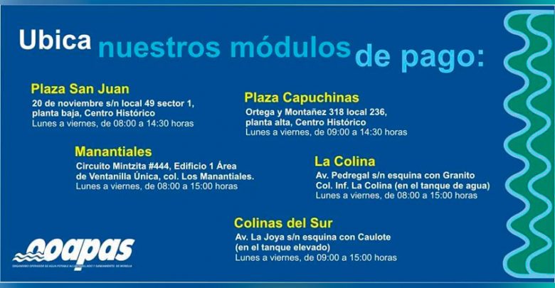 módulos-de-pago-Morelia-agua