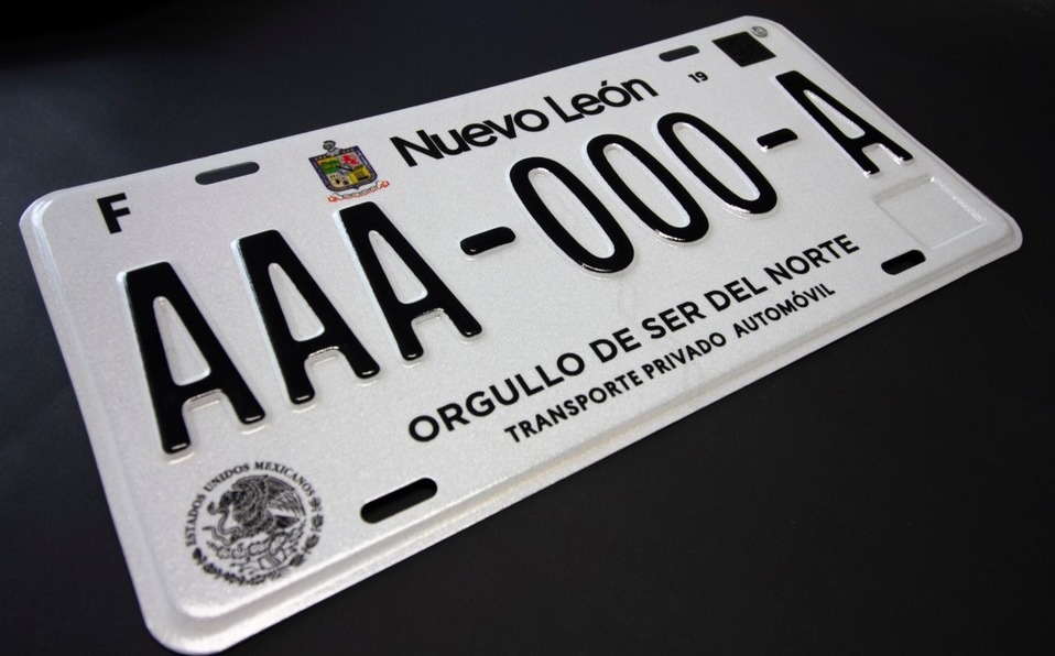 Placas De Nuevo León Ahora Mostrarán Su Ser Del Norte”