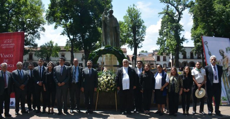 Honra Pátzcuaro Memoria De Vasco De Quiroga; Avanza Su Beatificación Arzobispo (3)