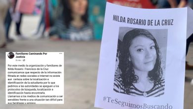 Hace un año Nilda fue reportada como desaparecida ante las autoridades