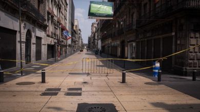 Cerrada Calle Avenida Madero de CDMX