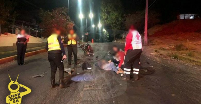 #Morelia Joven Motociclista Se Accidenta Al Sur De La Ciudad, Tuvo Varias Contusiones